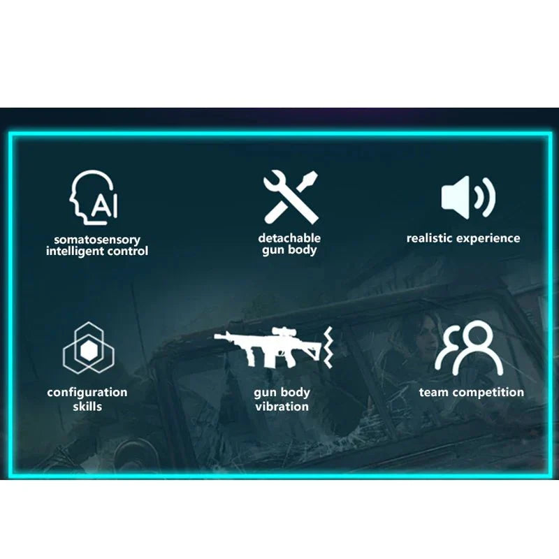 SomatoSensory Video Game Controller with Scope: Multi - Platform Motion Aiming - GiftWave.co