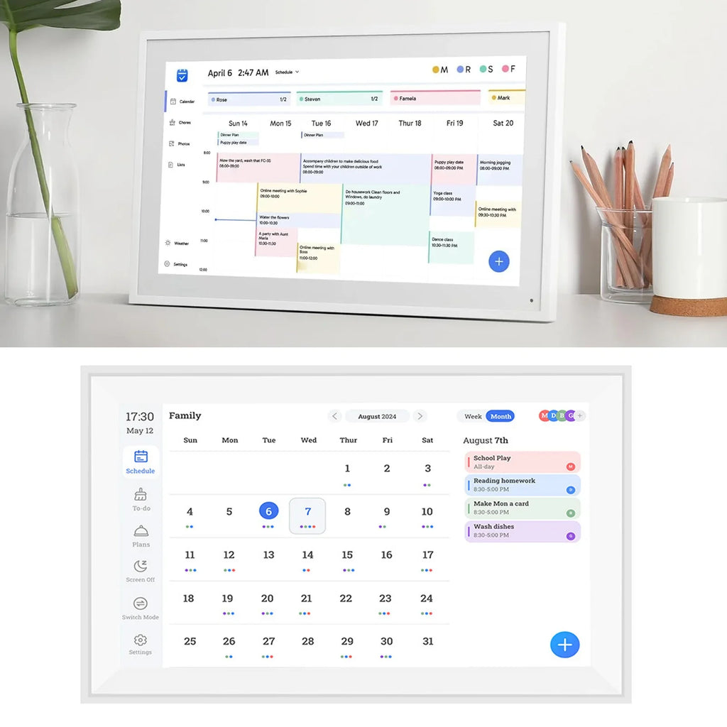 SmartHub 15.6 - Inch Digital Family Calendar | The 2026 Home Command Center - GiftWave.co