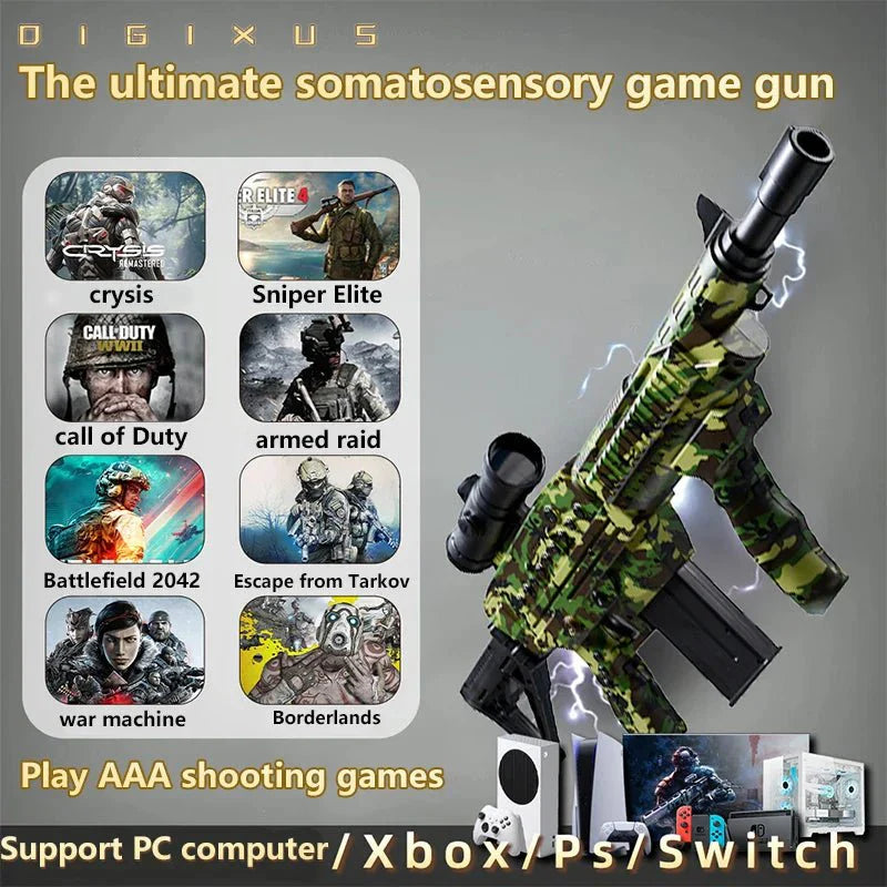 SomatoSensory Video Game Controller with Scope: Multi - Platform Motion Aiming - GiftWave.co