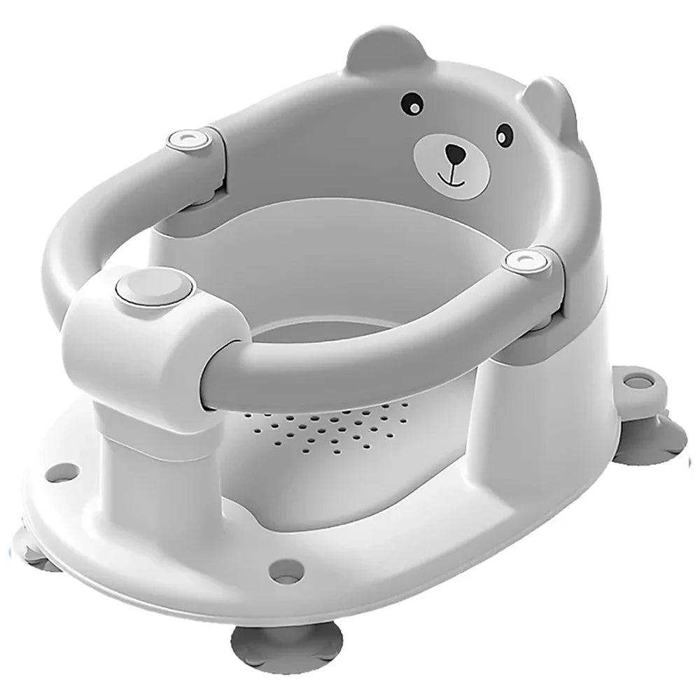 Bear Baby Bath Seat – Non-Slip Safety Bath Chair for Infants 6+ Months, ... — View 7