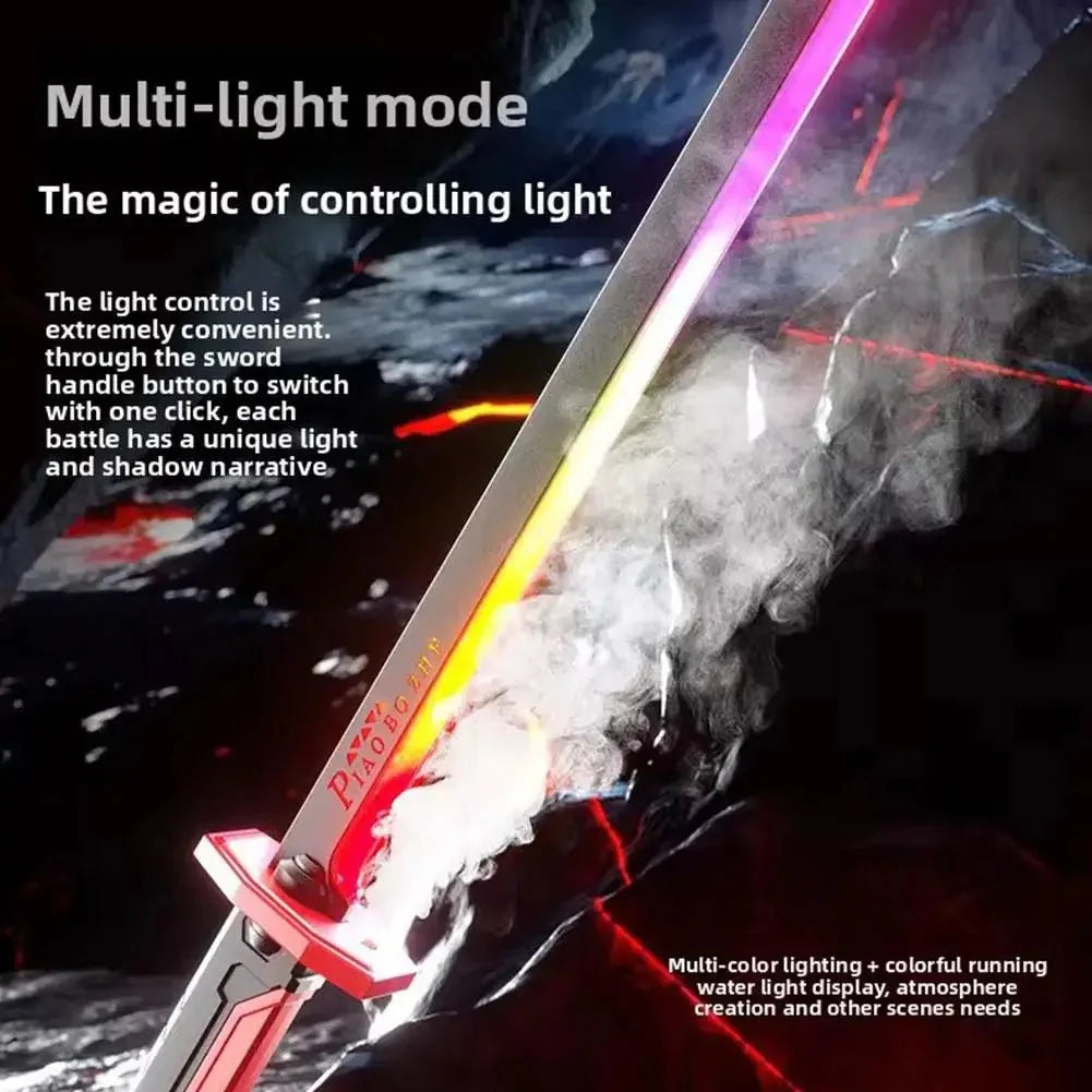 CyberSpark™ LED Streamer Sword | The Ultimate Glowing Blade with Smoke &... — View 5