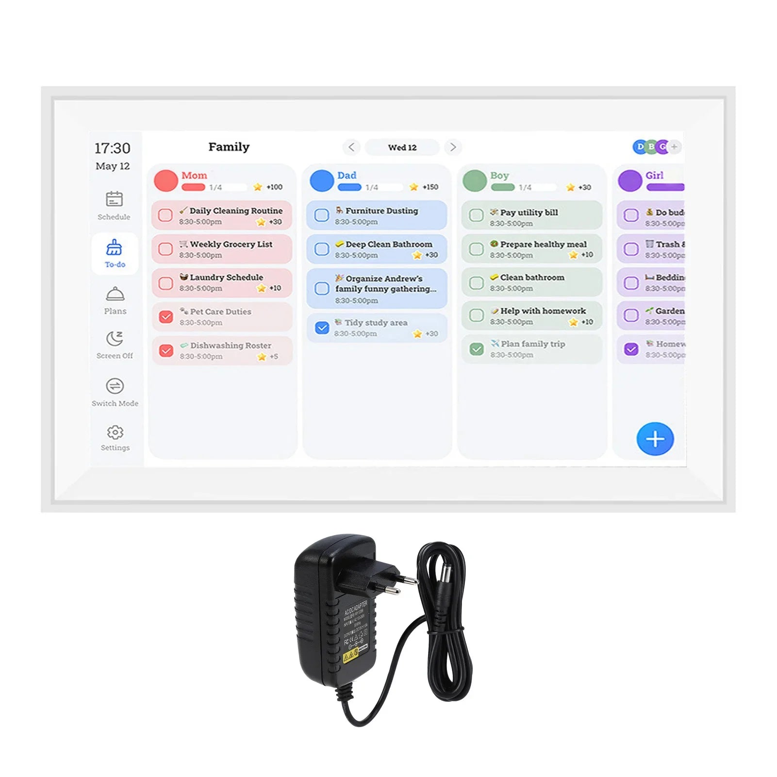 SmartHub 15.6 - Inch Digital Family Calendar | The 2026 Home Command Center - GiftWave.co