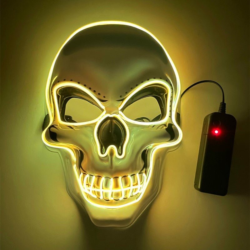 Halloween Movable Jaw Realistic Skull Mask - Best Full Head Latex Cospla... — View 19