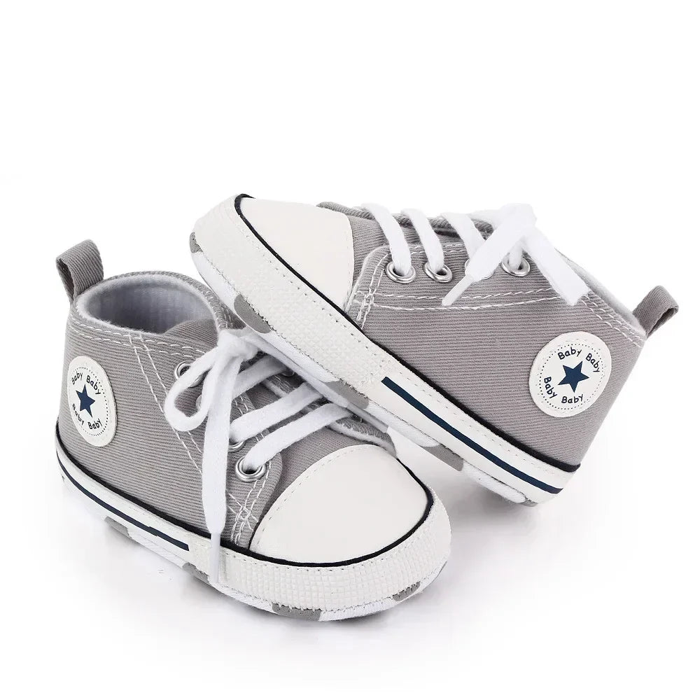 Canvas Sneakers for Baby Boys & Girls - First Walkers — View 16