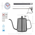 Easyworkz Gage Gooseneck Stainless Steel Pour Over Coffee Kettle - Coffe... — View 11