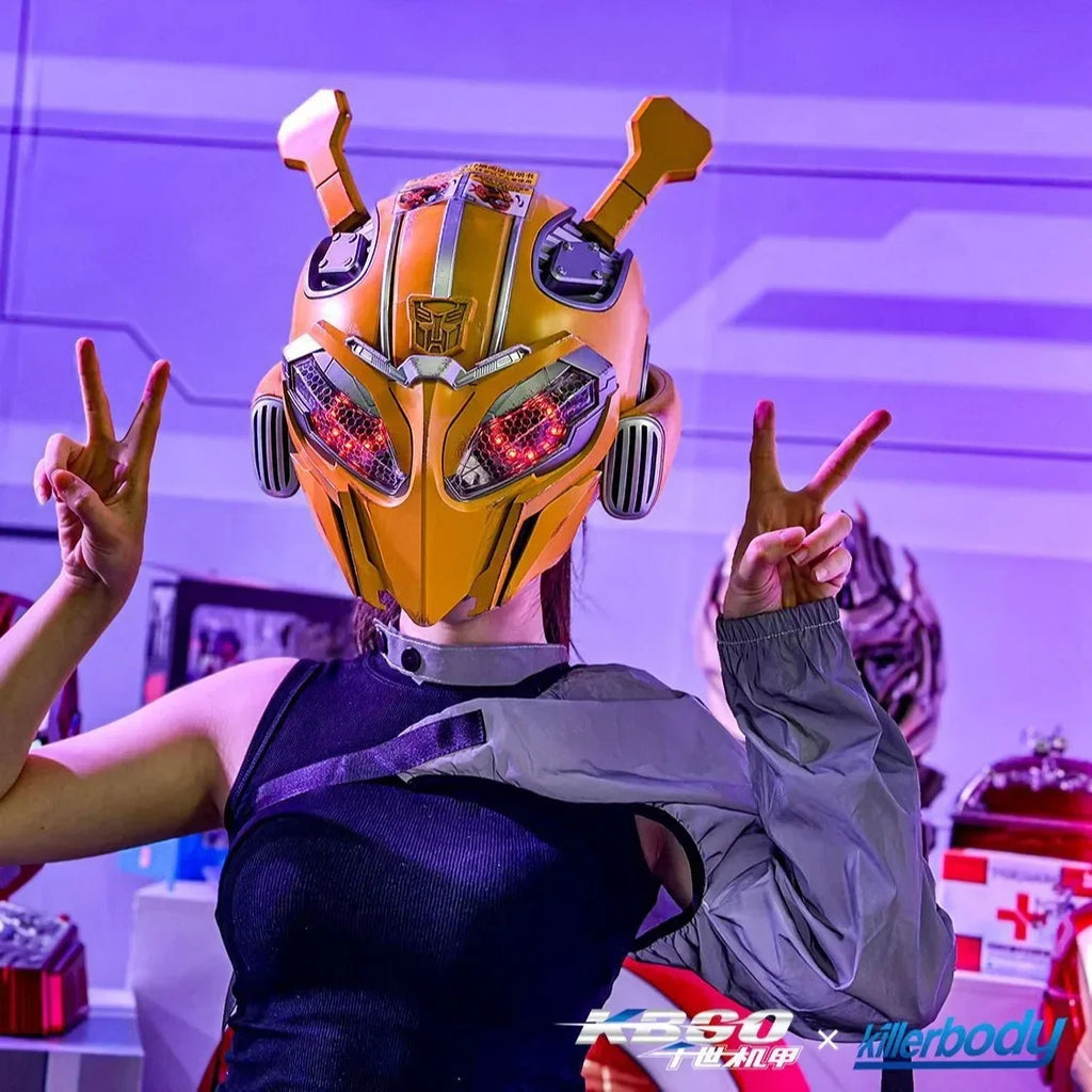 Megatron | Bumblebee Transformers Voice Control Cosplay Helmet (Copy)