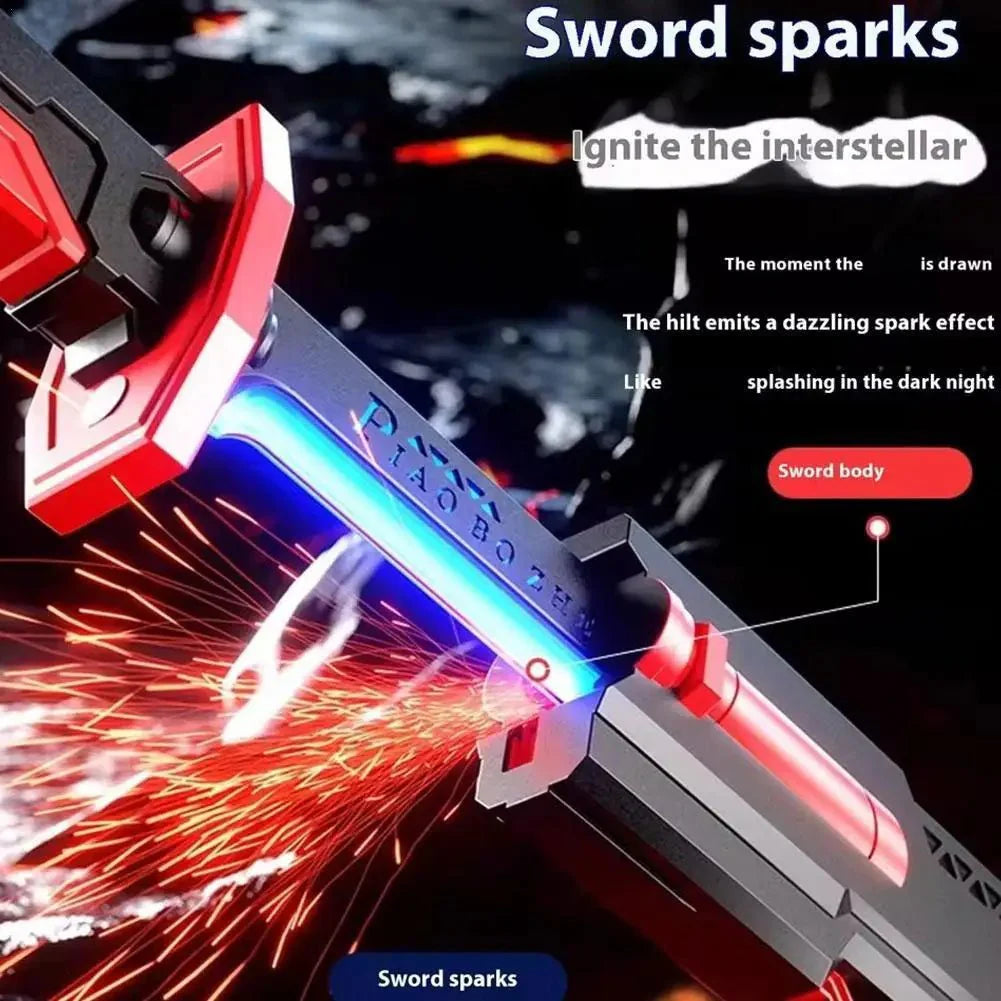 CyberSpark™ LED Streamer Sword | The Ultimate Glowing Blade with Smoke &... — View 2
