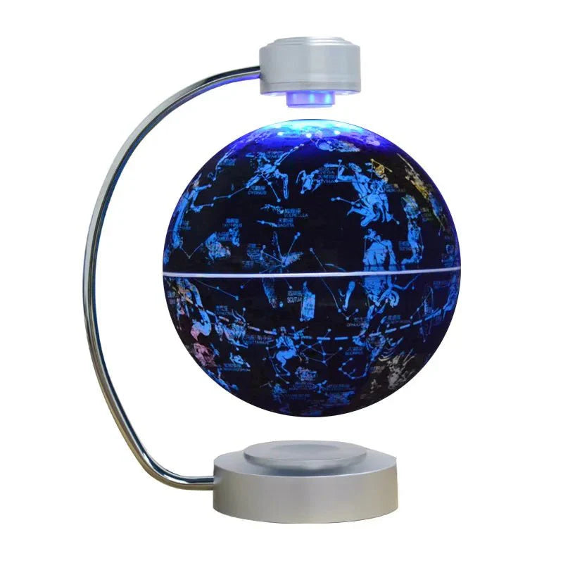 Levitating Globe 8" LED Luminous Floating World Map Globe Gift for Men Home Office - GiftWave.co