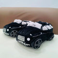 Fun & Fuzzy Car Shape Plush Slippers — View 6