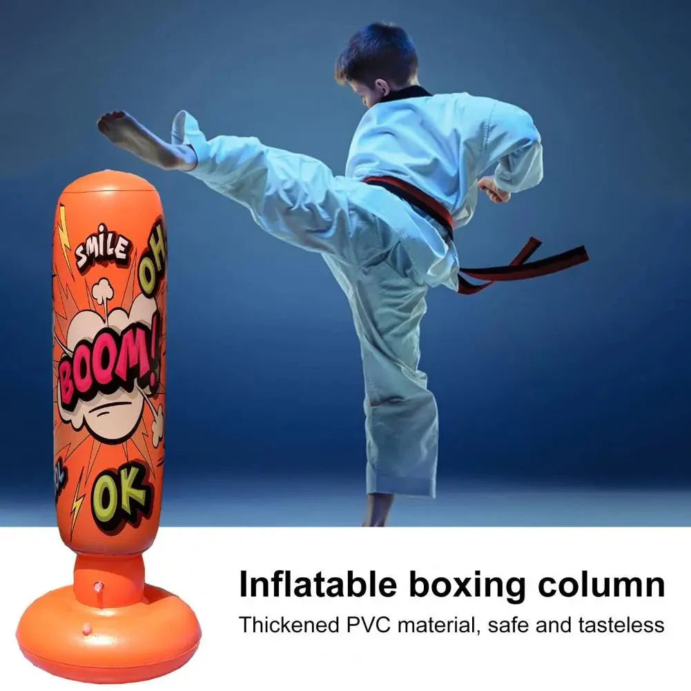 StrikeZone Inflatable Punching Bag – 1.25M Boxing Bag, Stress Relief & Training for Adults & Kids - GiftWave.co