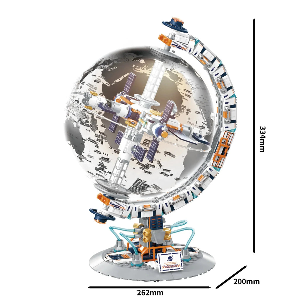 Space Tide Play Series Dawn Globe Building Blocks - GiftWave.co