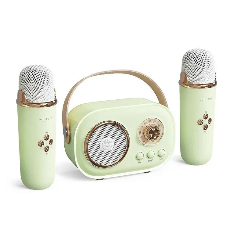 EchoVibe: Bluetooth Karaoke Speaker | TF Card, FM Radio, HiFi Bass, Hand... — View 13