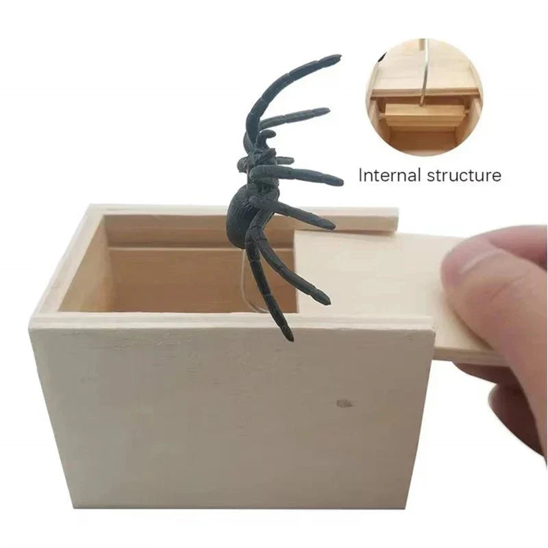 Surprise Spider Joke Box: Funny Prank Toy - GiftWave.co