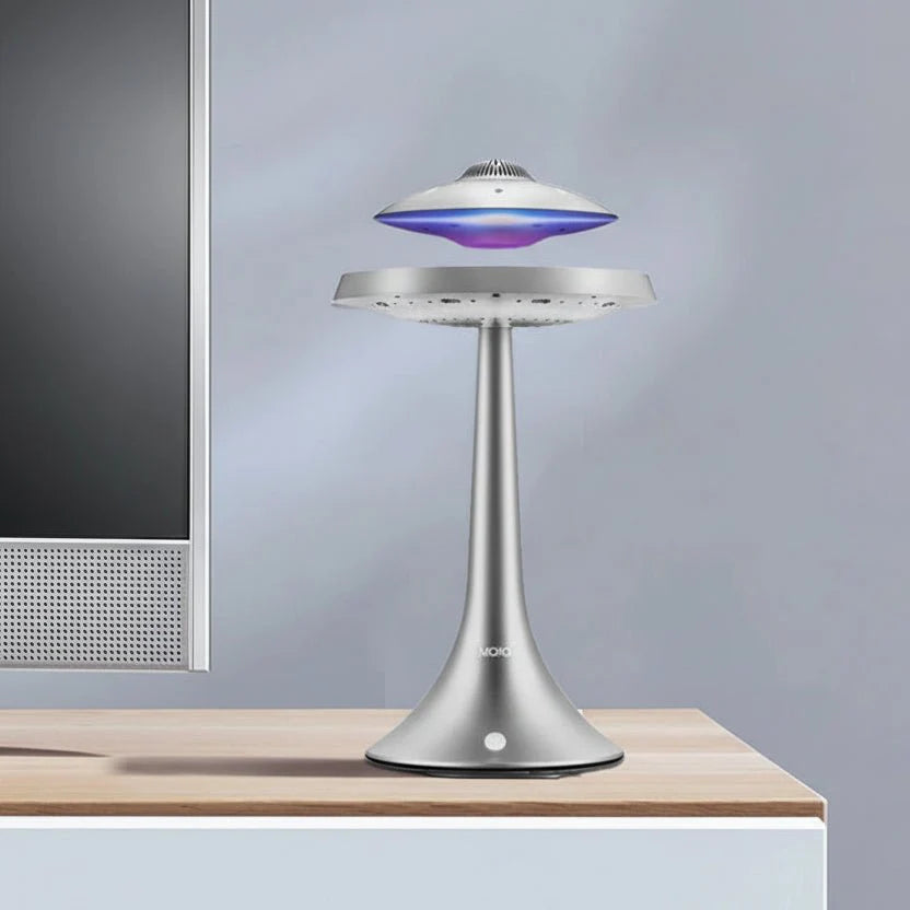 Magnetic Levitation Bluetooth Speaker – Floating UFO Wireless Charging — View 2
