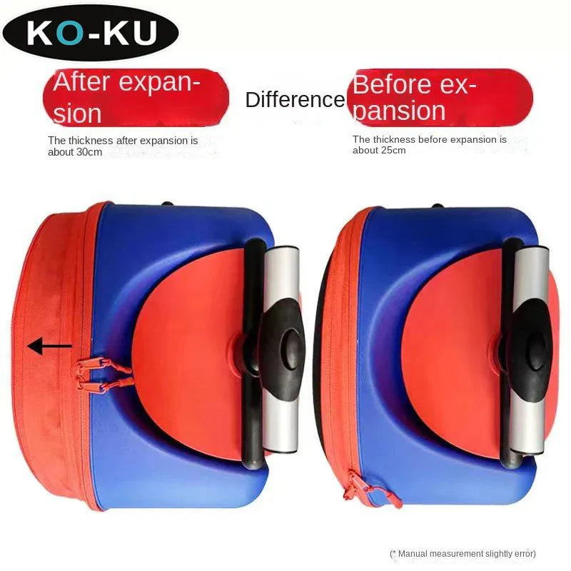 KO-KU Kid’s Multifunctional Detachable Suitcase & Stroller – 20-Inch Rid... — View 8