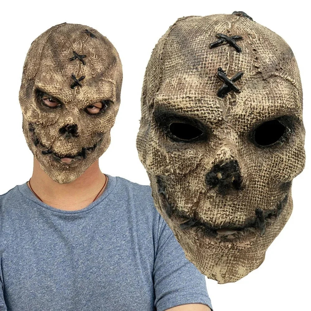 Horror Killer Skull Skeleton Cosplay Mask For Halloween — Gift Idea