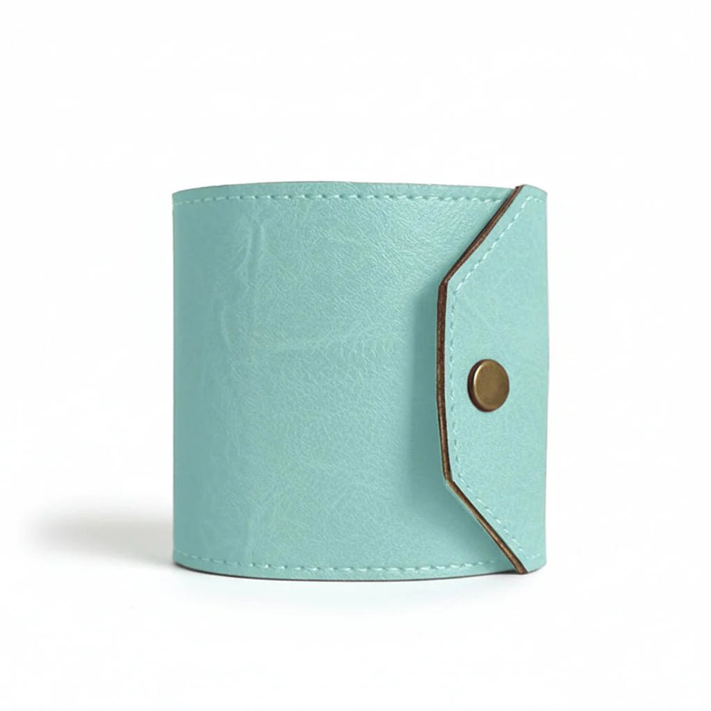 The Cash Wrap Leather Wallet – Luxury Compact Money Organizer & Fast Cash Access Holder - GiftWave.co