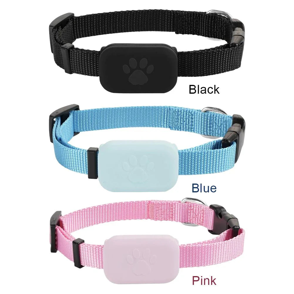 Pet GPS Tracker Adjustable Collar Dog Cat Real - Time Locator No Subscription No SIM 365 - Day Battery - GiftWave.co