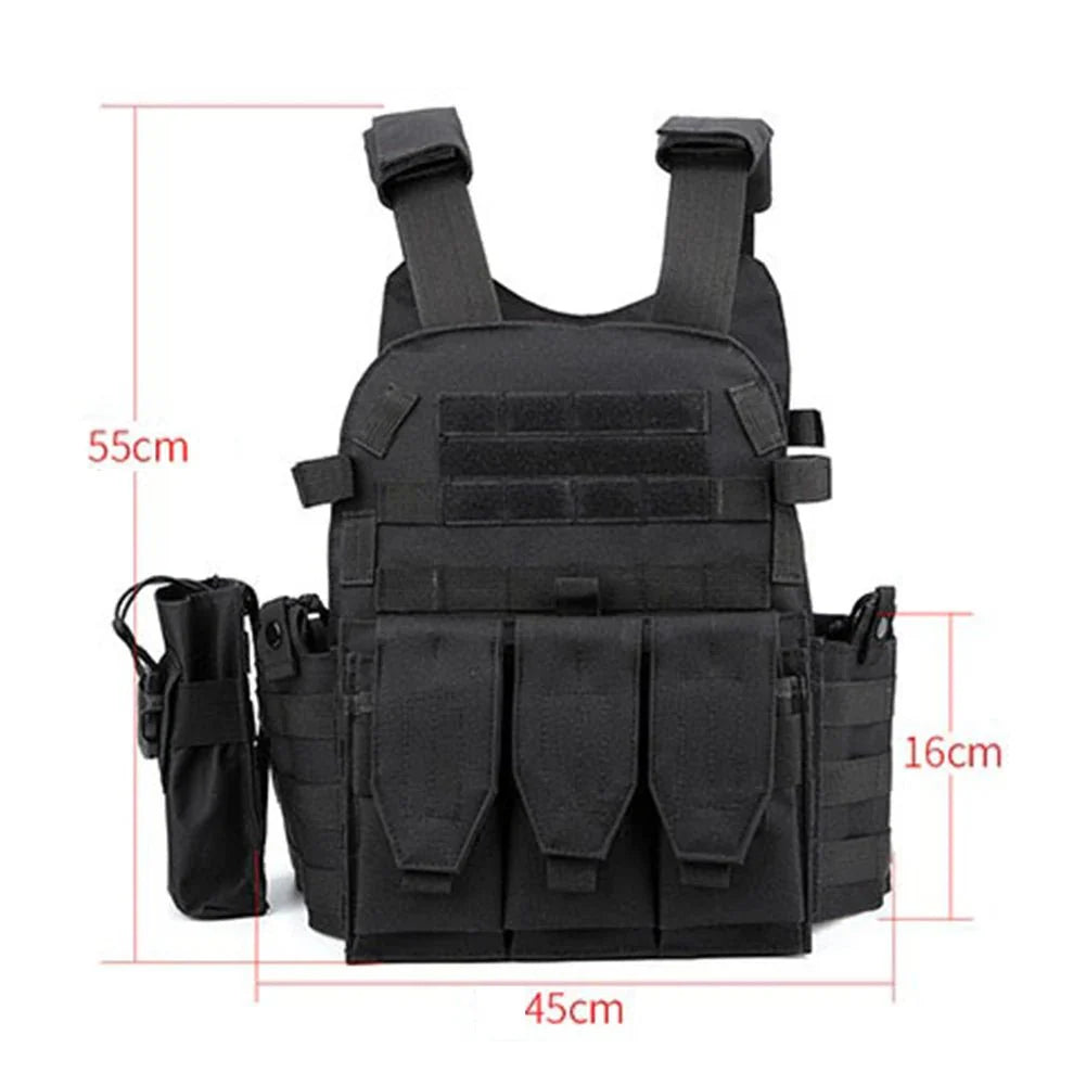 TitanStrike Tactical Modular Vest | Professional Hunting & Airsoft Combat Carrier - GiftWave.co
