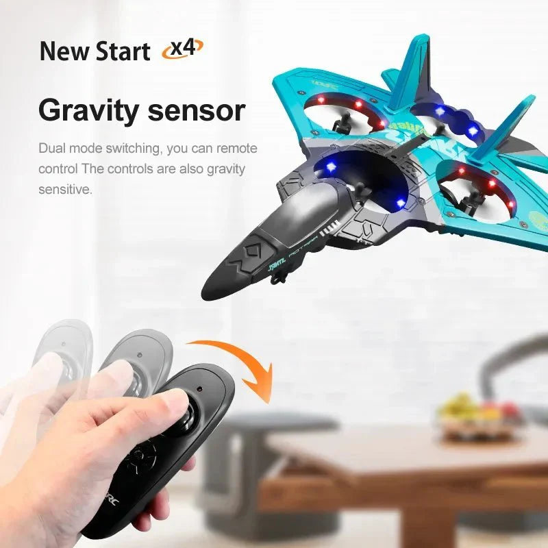 RC V17 Combat Aircraft 2.4G Remote Control Combat Aircraft Glider - GiftWave.co