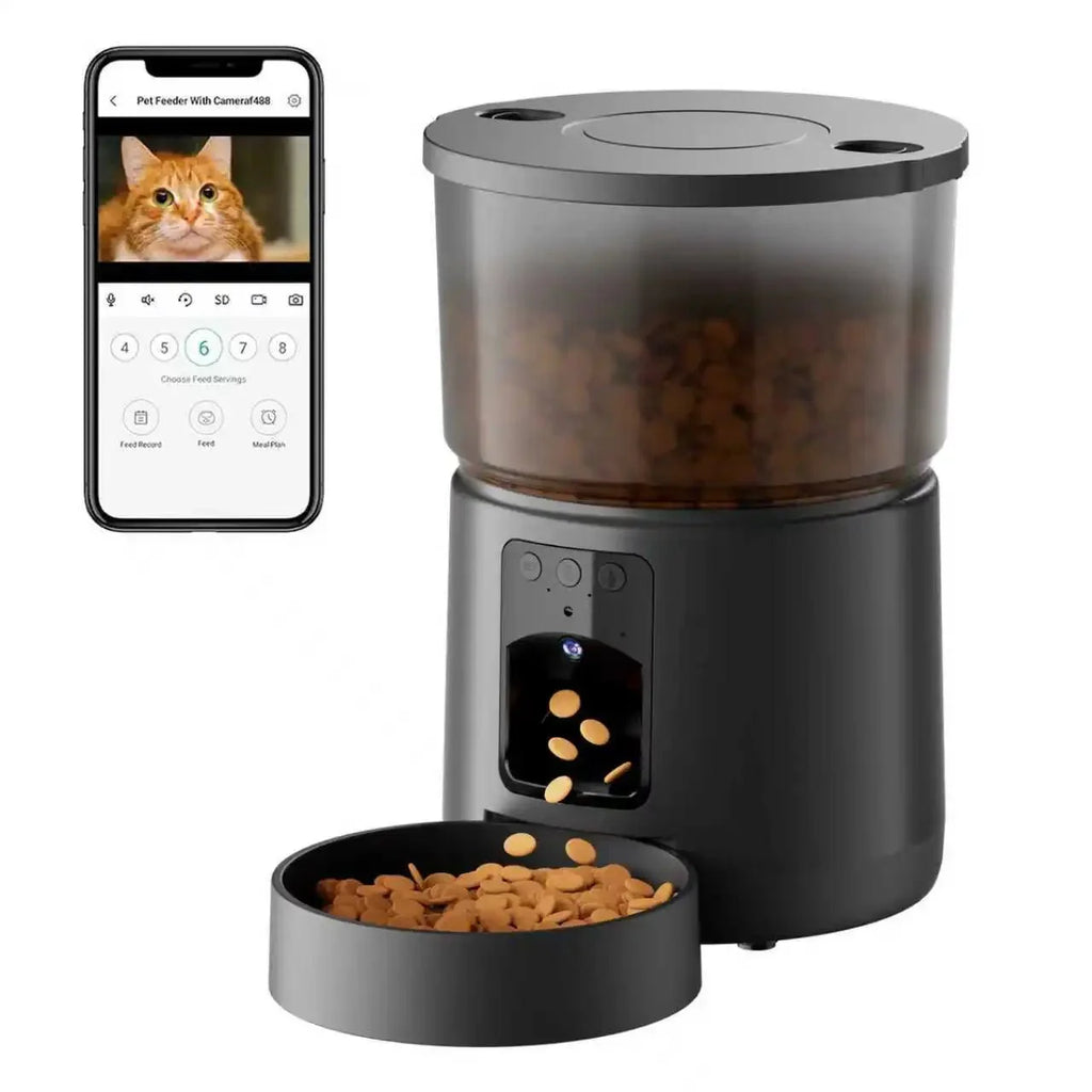 Smart Pet Camera with Treat Dispenser — HD Wi-Fi Dog Cat Monitor, 2-Way ... — Gift Idea