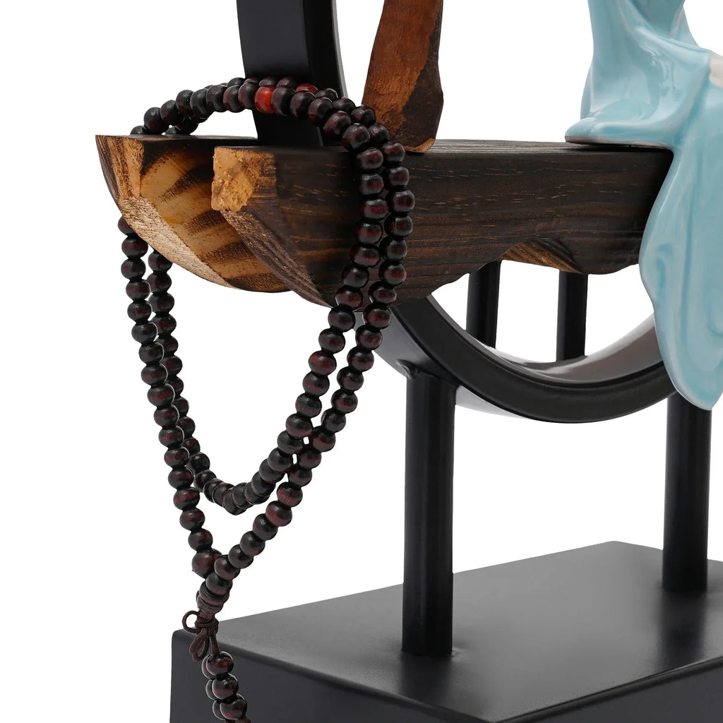 Modern Chinese Backflow Incense Burner Waterfall Ceramic Holder for Home Décor, Meditation & Stress Relief Gift Set - GiftWave.co
