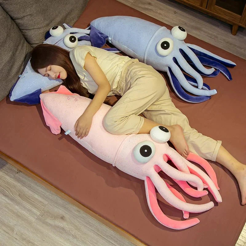 Big Eyes Plush Squid Toy — View 5