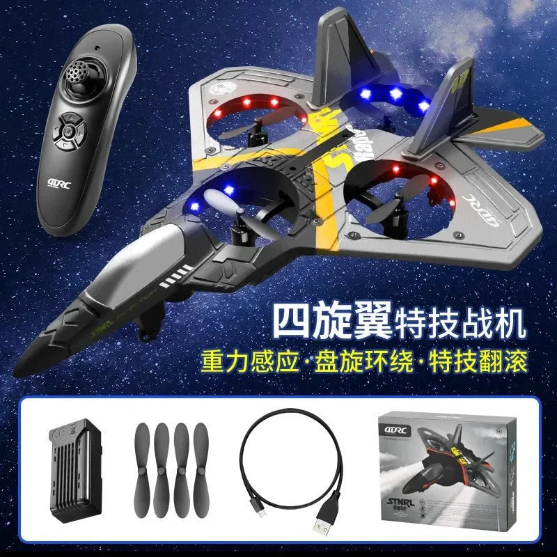 RC V17 Combat Aircraft 2.4G Remote Control Combat Aircraft Glider - GiftWave.co