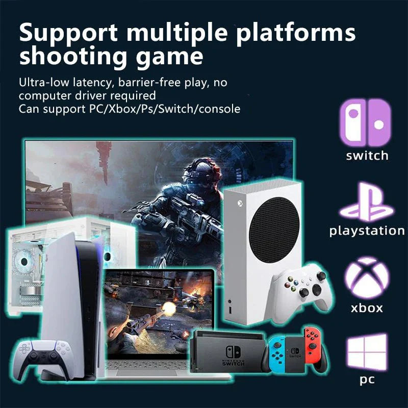 SomatoSensory Video Game Controller with Scope: Multi - Platform Motion Aiming - GiftWave.co