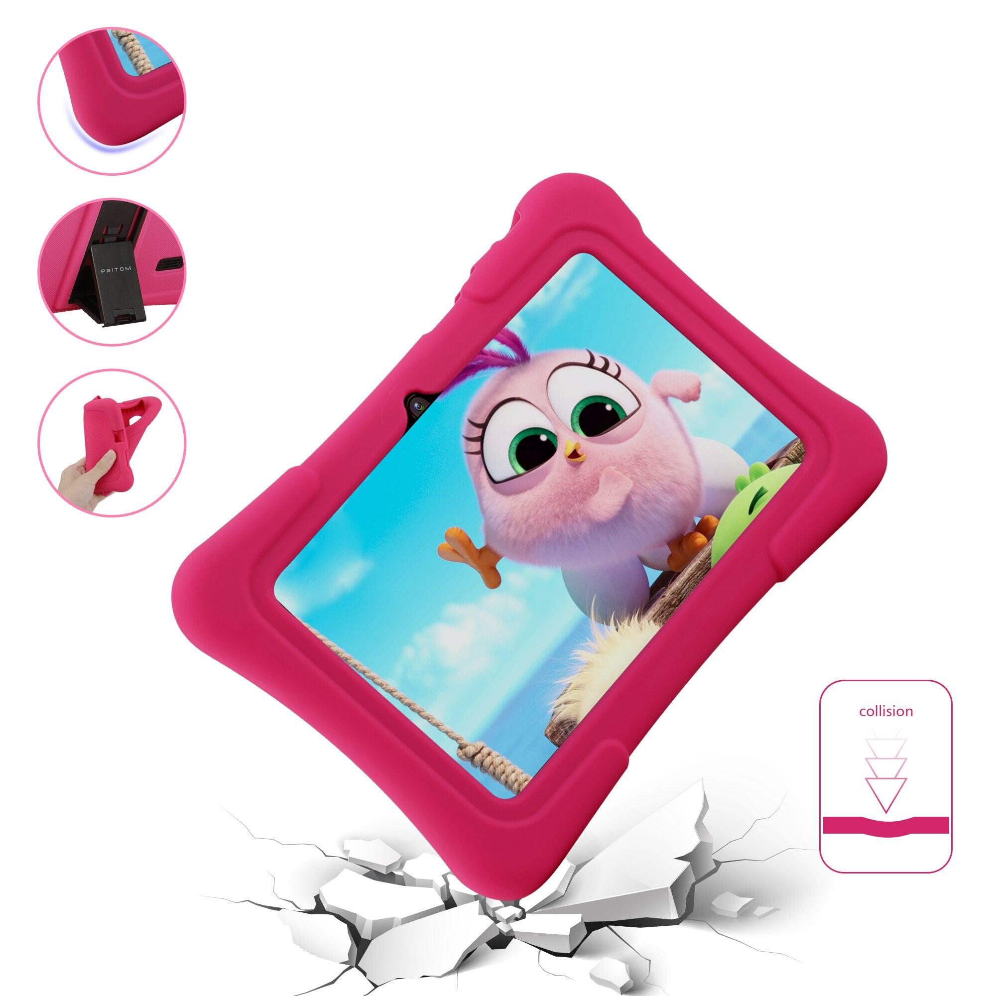 WonderTab PRITOM Pro - Educational Quad Core Android 10 32GB WiFi Bluetooth Kids Tablet - GiftWave.co