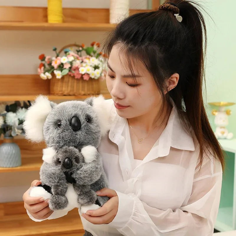 Lovely Australia Koala Plush Toy: Furry, Soft, and Huggable! - GiftWave.co
