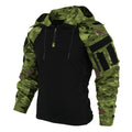 Tactical Camouflage Combat T-Shirt - Wear - Resistant Airsoft & Hunting Apparel - GiftWave.co