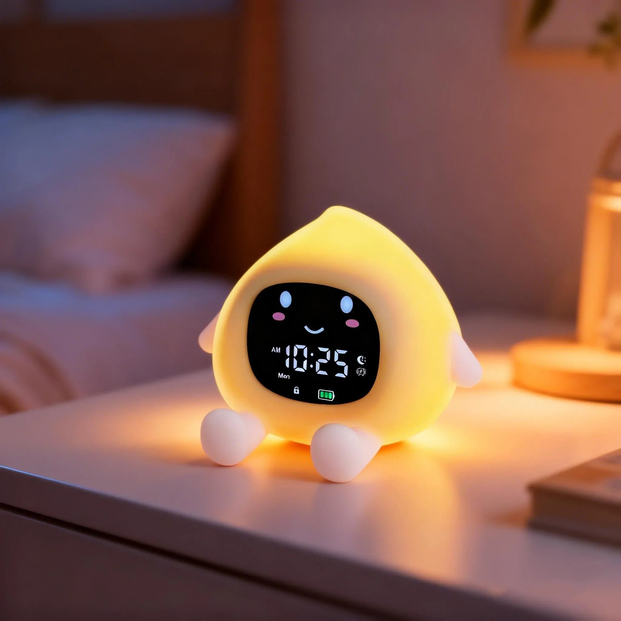 ORIA Kids Alarm Clock – Smart Sleep Training & 9 - Color LED Night Light - GiftWave.co