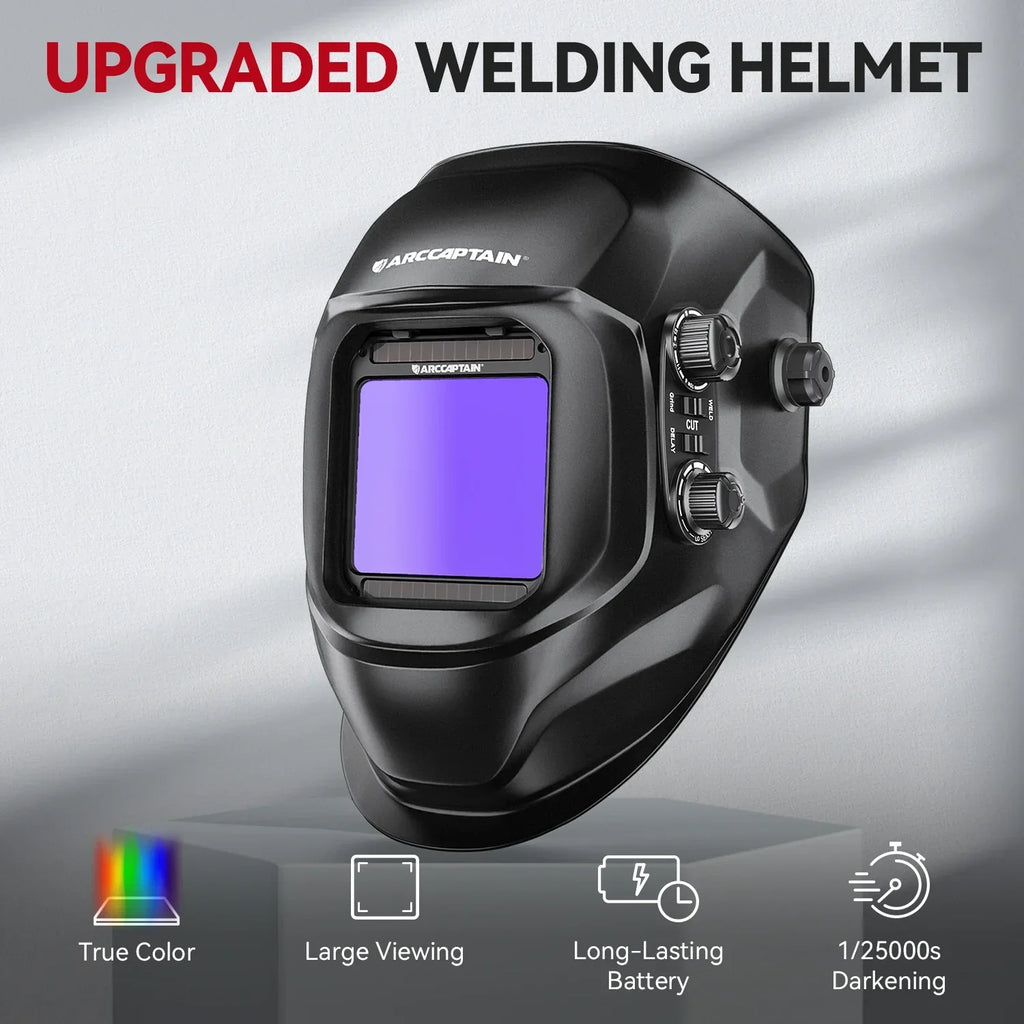 Welding Helmet - Best Large View True Color Auto - Darkening for Professionals - GiftWave.co