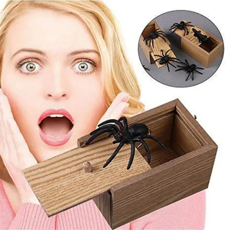 Surprise Spider Joke Box: Funny Prank Toy - GiftWave.co