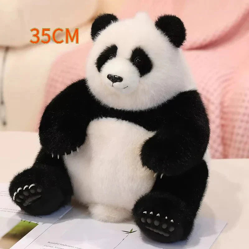 Cute Zoo Panda Plush Toy: 35cm Kawaii Stuffed Animal — View 9