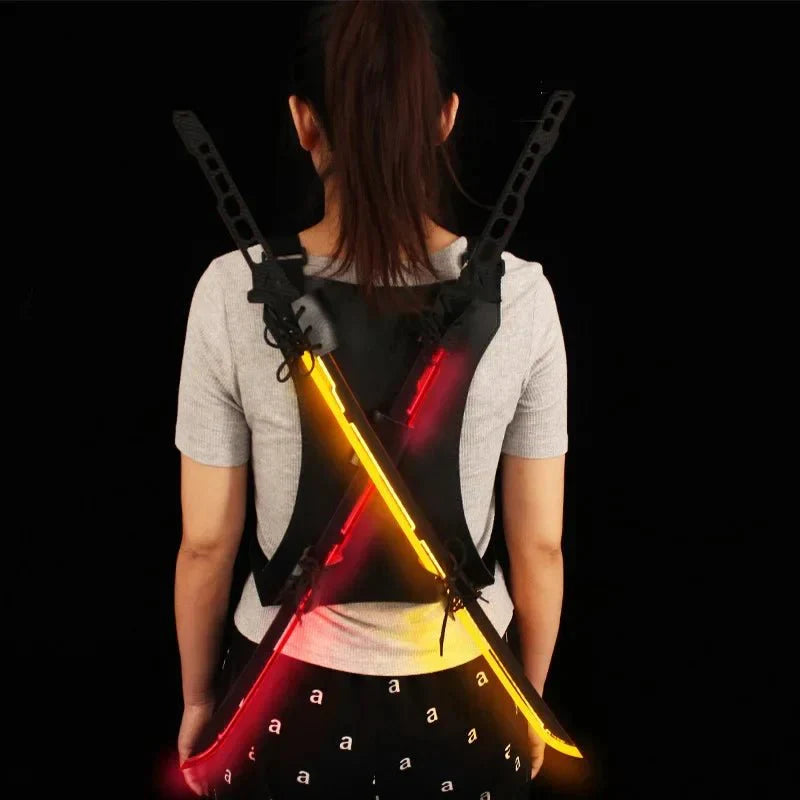 NeoBlade: 80cm Cyberpunk Luminous Toy Katana - GiftWave.co