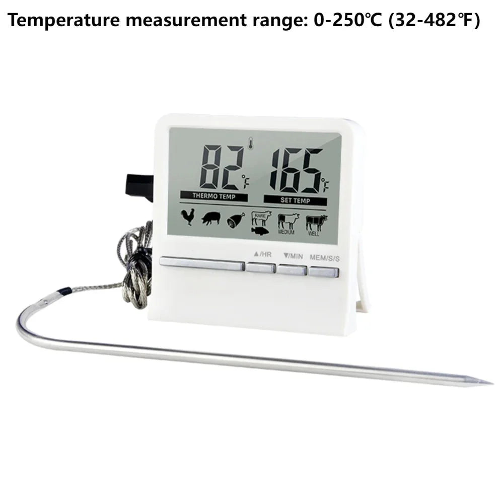 Dual Probe Digital Kitchen Meat Thermometer Touch Screen BBQ Food Temper... — View 8