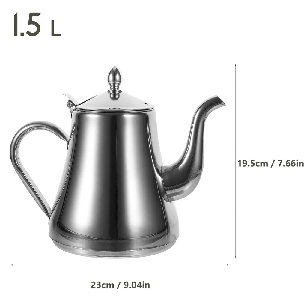 Precision Gooseneck Teapot – 2026 Brewing Specialist - 1.5L Induction Compatible - GiftWave.co