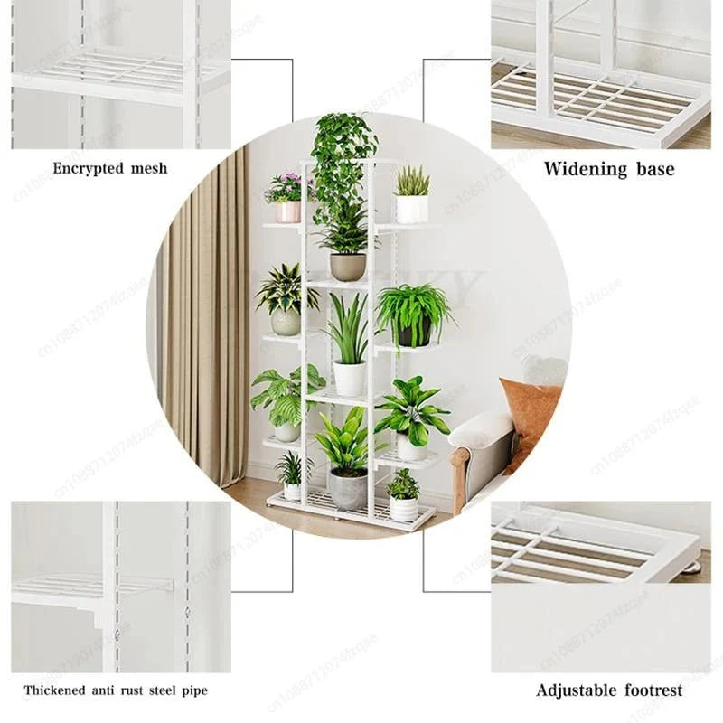 Professional Indoor/Outdoor Plant Stand – 5 - Tier & 7 - Tier Display Organizer - GiftWave.co