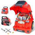 Little Mechanic: 61 - Piece Kids Truck Engine Toy Set, Educational Car Maintenance Play for Ages 3 - 5 Years| Educational STEM Workshop - GiftWave.co