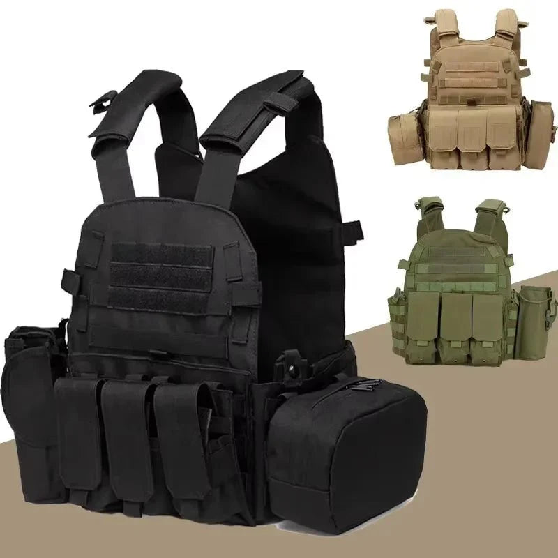 TitanStrike Tactical Modular Vest | Professional Hunting & Airsoft Combat Carrier - GiftWave.co