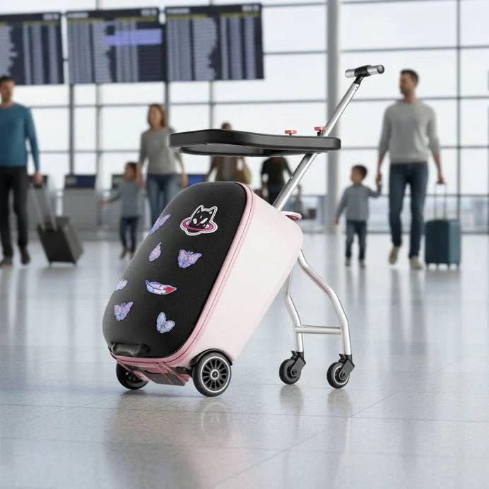 KO-KU Kid’s Multifunctional Detachable Suitcase & Stroller – 20-Inch Rid... — View 11