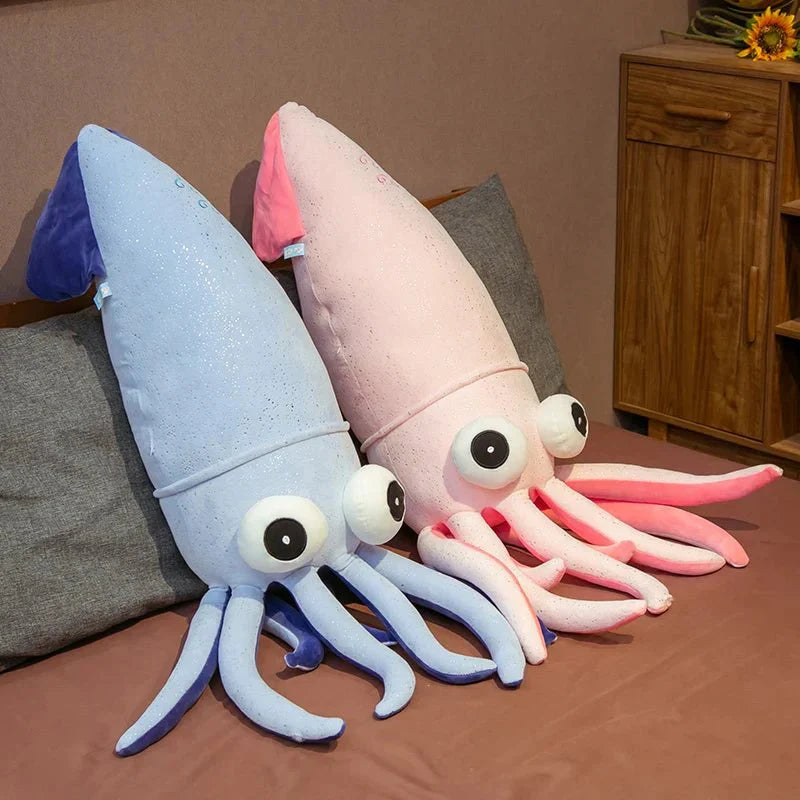 Big Eyes Plush Squid Toy — View 2