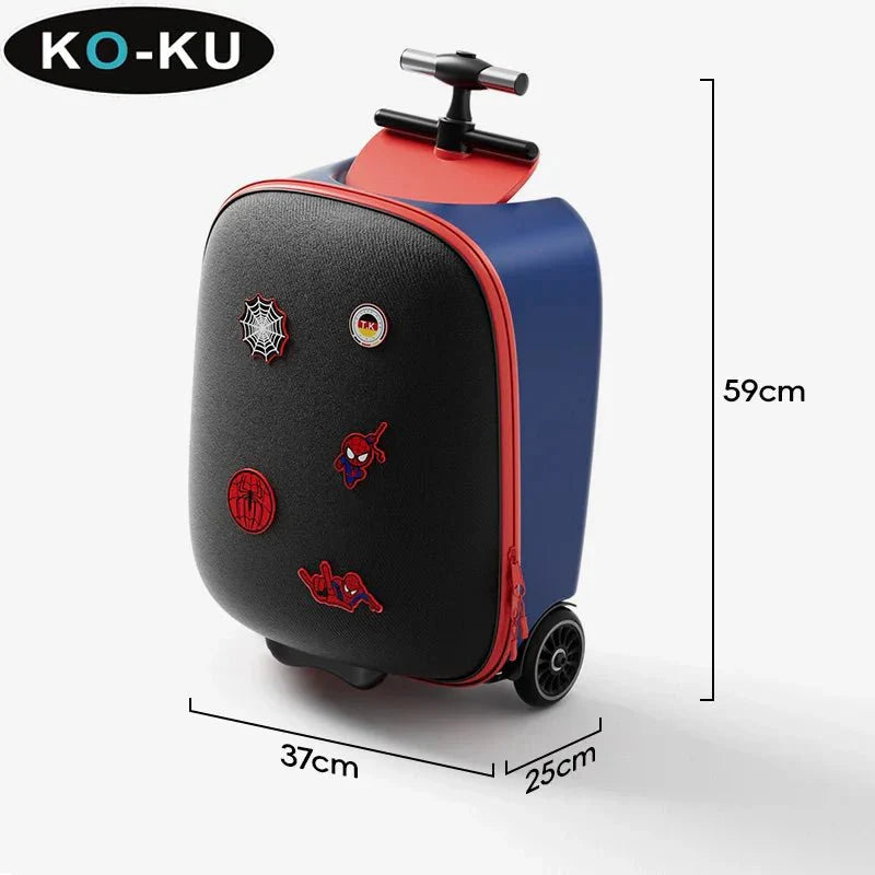 KO-KU Kid’s Multifunctional Detachable Suitcase & Stroller – 20-Inch Rid... — View 3