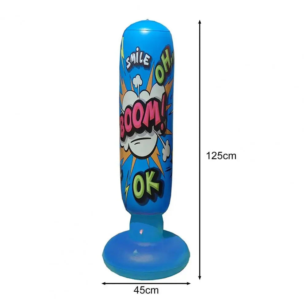 StrikeZone Inflatable Punching Bag – 1.25M Boxing Bag, Stress Relief & Training for Adults & Kids - GiftWave.co