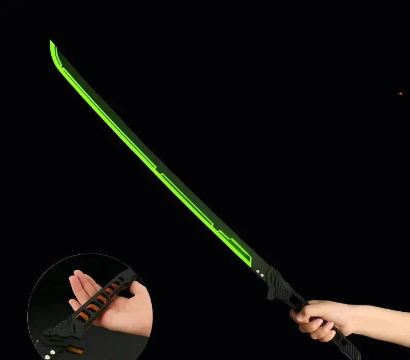 NeoBlade: 80cm Cyberpunk Luminous Toy Katana - GiftWave.co