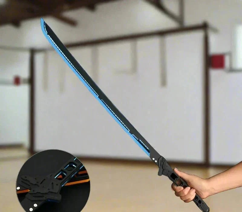 NeoBlade: 80cm Cyberpunk Luminous Toy Katana - GiftWave.co