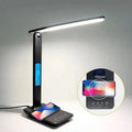 LED Desk Lamp with Wireless Charging – Qi Fast Charge Dimmable Touch Con... — View 3