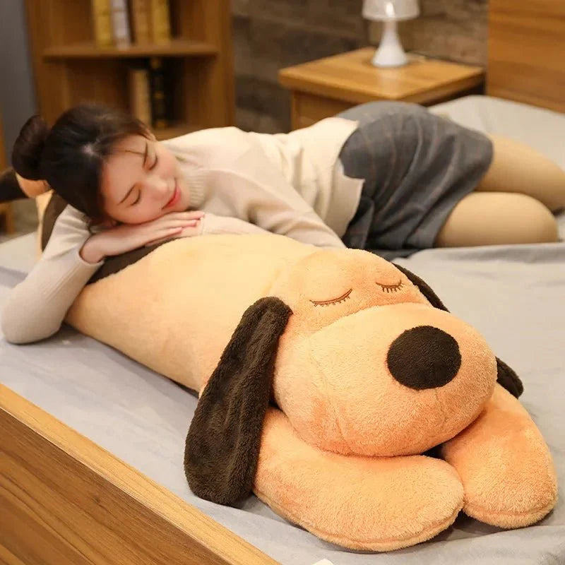 Giant Soft Dog Plush Pillow Doll – Long Sleep Companion & Stuffed Toy — View 4